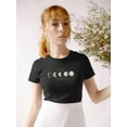 thumbnail image 2 of Live By The Moon T-Shirt Women -Victoria Borges Designs, Female XX-Large, 2 of 4