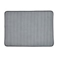 thumbnail image 1 of Tapis de Cage Gris à Rayures X-Large, 1 of 6
