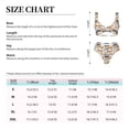 thumbnail image 6 of Honeii Shiba Inu Dog Print Women’s Bikini Set,Two Piece Swimsuit Bathing Suits,Stylish High Elasticity Swimwear for Beach and Pool, 6 of 7