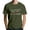 Army Green, variant on Men's Crew Neck Short-Sleeve T-Shirt With Letter Print Stylish Casual Daily Wear Lightweight Comfortable All-Season Basic Tees,Blue,XXL