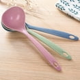 thumbnail image 5 of Baellert Soup Spoon with Hanging Hole Nordic Style Anti-scald Long Handle Non-slip Tableware Thicken Dinner Spoon for Kitchen, 5 of 8