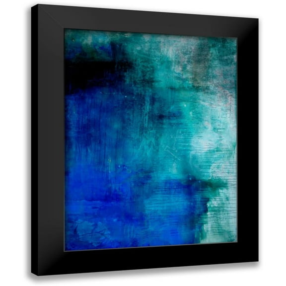 Oppenheimer, Michelle 12x14 Black Modern Framed Museum Art Print Titled - Deliberation