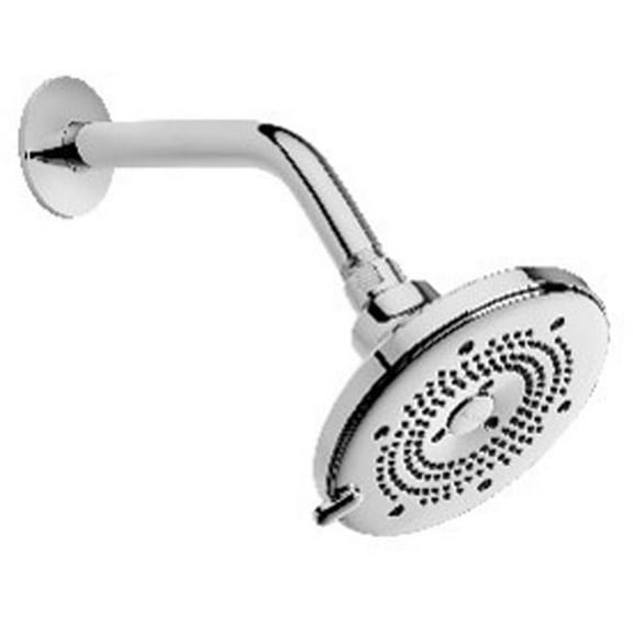 Brondell 4025850 1.5 GPM Chrome 5 Settings Water Saving Showerhead