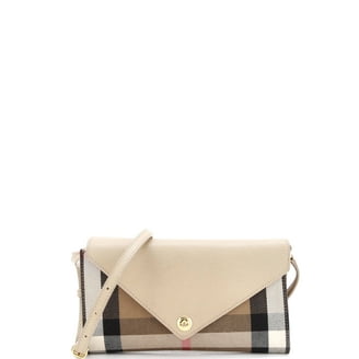 Burberry Check Canvas & Leather Camera Bag, Grey - Walmart.com