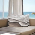 thumbnail image 2 of Abstract Wave Effect Outdoor Pillow Covers Pack of 2 Gary Brown Gradient Beach Waterproof Throw Pillow Covers Decorative Cushion Cases for Patio Garden Tent Balcony Couch 20x12 inch, 2 of 8