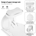 thumbnail image 4 of AEVXKHI 2PCS Shower Foot Rest with Suction Cup, Foldable Shower Step for Shaving Legs, Nonslip Shower Foot Stool Shower Pedal for Bathroom Toilet Swimming Pool, 4 of 11