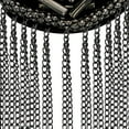thumbnail image 5 of 2 Pieces Metal Tassel Shoulder Badge Brooch Pins Epaulettes Used for Stage Costumes Dance Wear Patches (Black), 5 of 7
