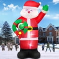 thumbnail image 1 of Papá Noel inflable Danxilu de 3,7 m con LED a prueba de agua, 1 of 7