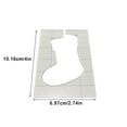 Christmas Series Sewing Ruler Template 5piece Specialshaped Hollow
