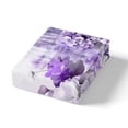 thumbnail image 4 of YST Chic Floral Full Duvet Cover for Girls Women Hydrangea Flower Bedding Set, Purple Ombre Bed Set Gradient Oil Painting Comforter Cover,No Comforter, 4 of 6