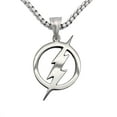 thumbnail image 1 of HAHDAXIA Stainless Steel Superhero Superman Pendant Necklace, 1 of 4
