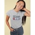 thumbnail image 2 of Dog Mama Petparent Shaped T-Shirt Women -Smartprints Designs, Female Small, 2 of 5