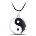 thumbnail image 1 of Guardurnaity Collar Punk Tai Chi Amuleto Acero inoxidable Presente Colgante de moda Enlace Encanto fresco Cadena de círculo ancho Ropa, zapatos y accesorios Miscelánea, 1 of 6