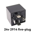 thumbnail image 3 of Scienceny Relé 12V/24V Terminales de arranque electromagnético Relés de servicio de carga de corriente Fuente de alimentación Vehículos de Vehículos, repuestos y accesorios Mis Tipo-04 (24v), 3 of 6