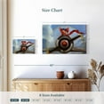 thumbnail image 4 of Elephant Stock When Pigs Fly I Wall Art - Horizontal Canvas Wall Art - Living Room Wall Decor - Animal Canvas - Red And Yellow Decor By Lucia Heffernan - 24" x 16", 4 of 8