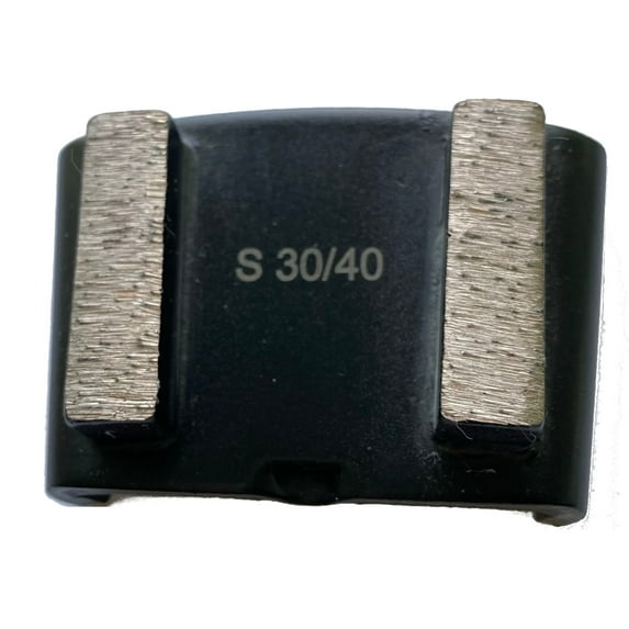 (3-Pack) Diamond Grinding Discs Grinder Pads Compatible with HTC Grinders, Compatible with Greyline Grinders, Grinding Concrete Floor, Soft Bond, 30/40 Grit