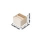 thumbnail image 3 of Caja de almacenamiento de ropa | Organizador de vestuario | Diseño de cajones plegables, tela transpirable para ropa interior y calcetines | Duradero, fácil de limpiar | Gray, 3 of 5