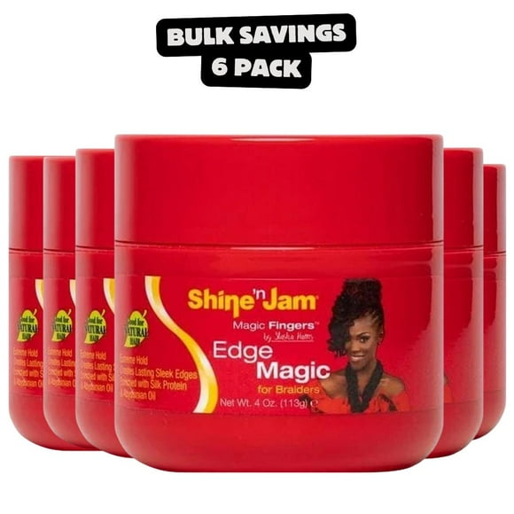 AMPRO Shine 'n Jam Magic Fingers Edge Control (4oz)