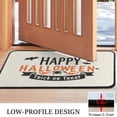 thumbnail image 3 of Halloween Pumpkin Ghost Front Door Mat Anti Slip Pumpkin Skull Bat Spider Welcome Mat Retro the Indoor Door Mat/Outdoor Crystal Velvet 30x17 Inches, 3 of 7