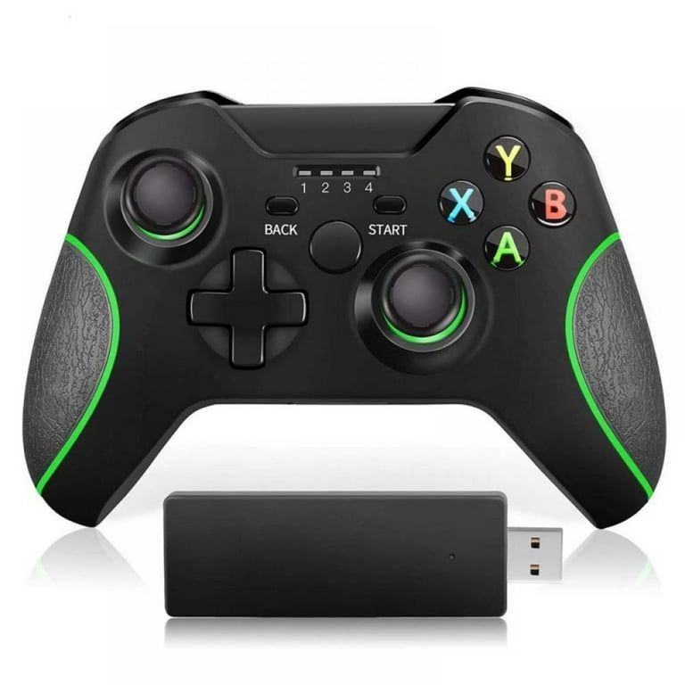 Wireless Controller Enhanced Gamepad For Xbox One/ One S/ One X/ One Elite/  PS3/ Windows 10 | Dual Vibration - Walmart.com