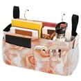 thumbnail image 2 of Ryvnso Bedside Caddy Retro Roses Flowers-i5 Bedside Storage Bag Hanging Organizer, 2 of 8