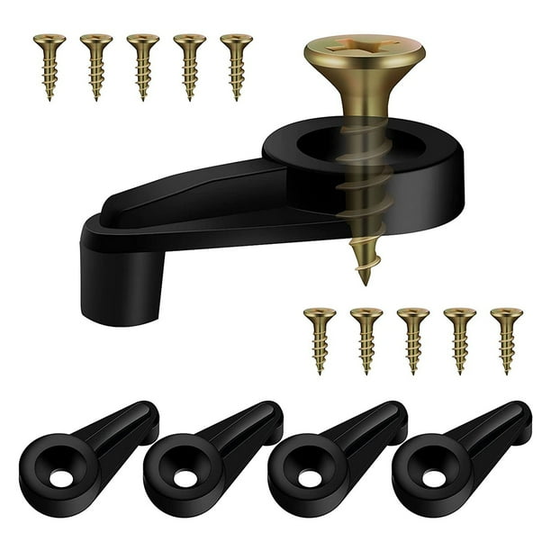 100 Pack Glass Retainer Clips Kit Glass Clips 4 mm Glass Clip