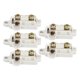 thumbnail image 3 of Quick Terminal Blocks 5pcs Electroplated Insulated Housing Double Screw Fixing T Type Inline Junction Connector Box for Ceiling Lamp for Ammeter, 3 of 8
