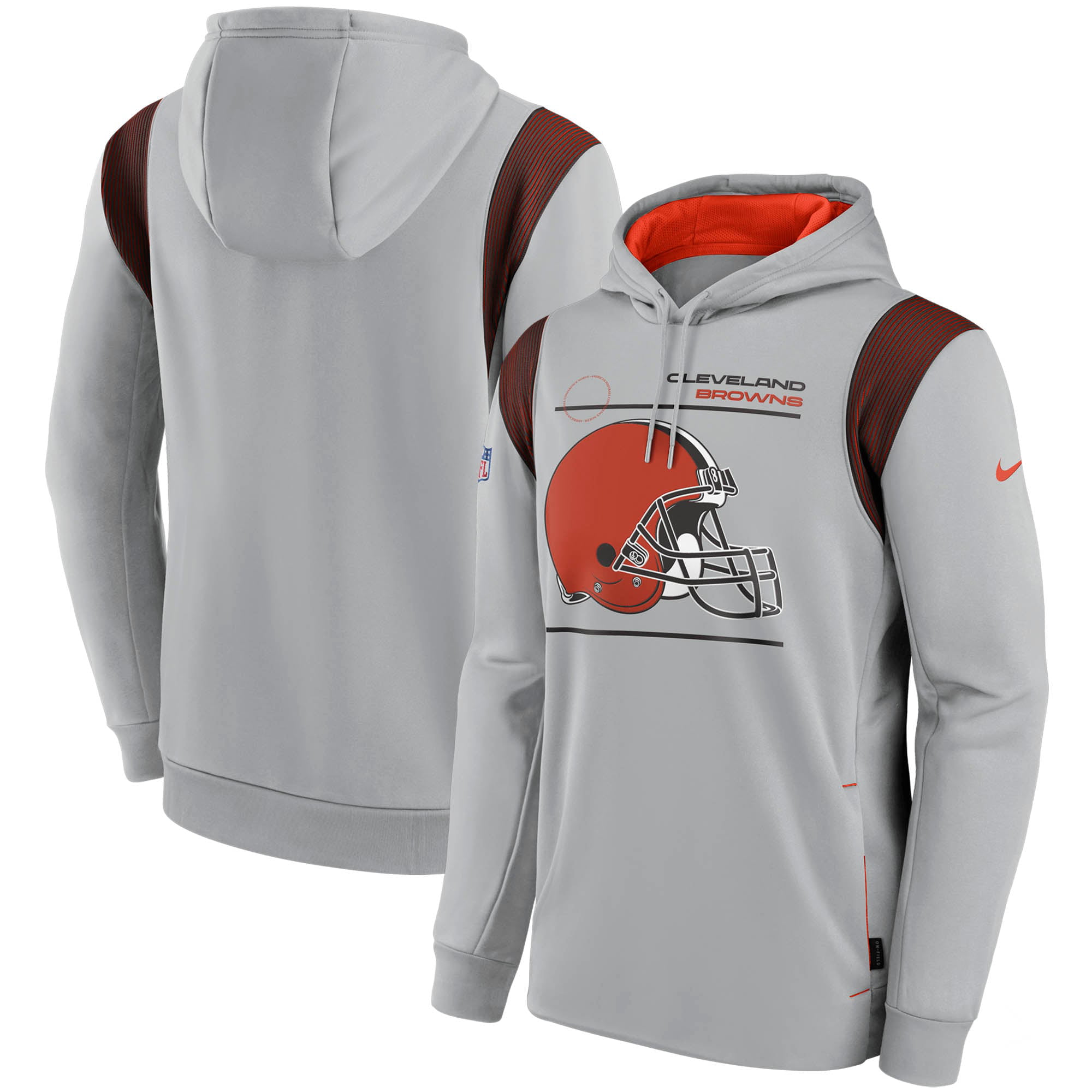 كيف القهوه Cleveland Browns Nike Sideline Logo Performance Pullover Hoodie ... كيف القهوه