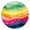 Colorful Tie Dye, variant on Colorful Tie Dye Wave Pattern Round Fitted Tablecloth with Elastic Edge,Dining Table Cover Waterproof,Outdoor Round Tablecloth for Camping,Dining,Indoor and Outdoor