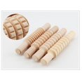 thumbnail image 5 of BUYISI Children Kitchen Play Set Plasticine Accessory Diy Wooden Tools Roller Stamp Rolling Pin Spoon Pretend Utensils D, 5 of 5