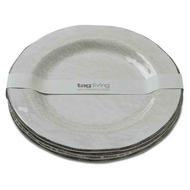 Tag Veranda Melamine Dinner Plates Set of 4