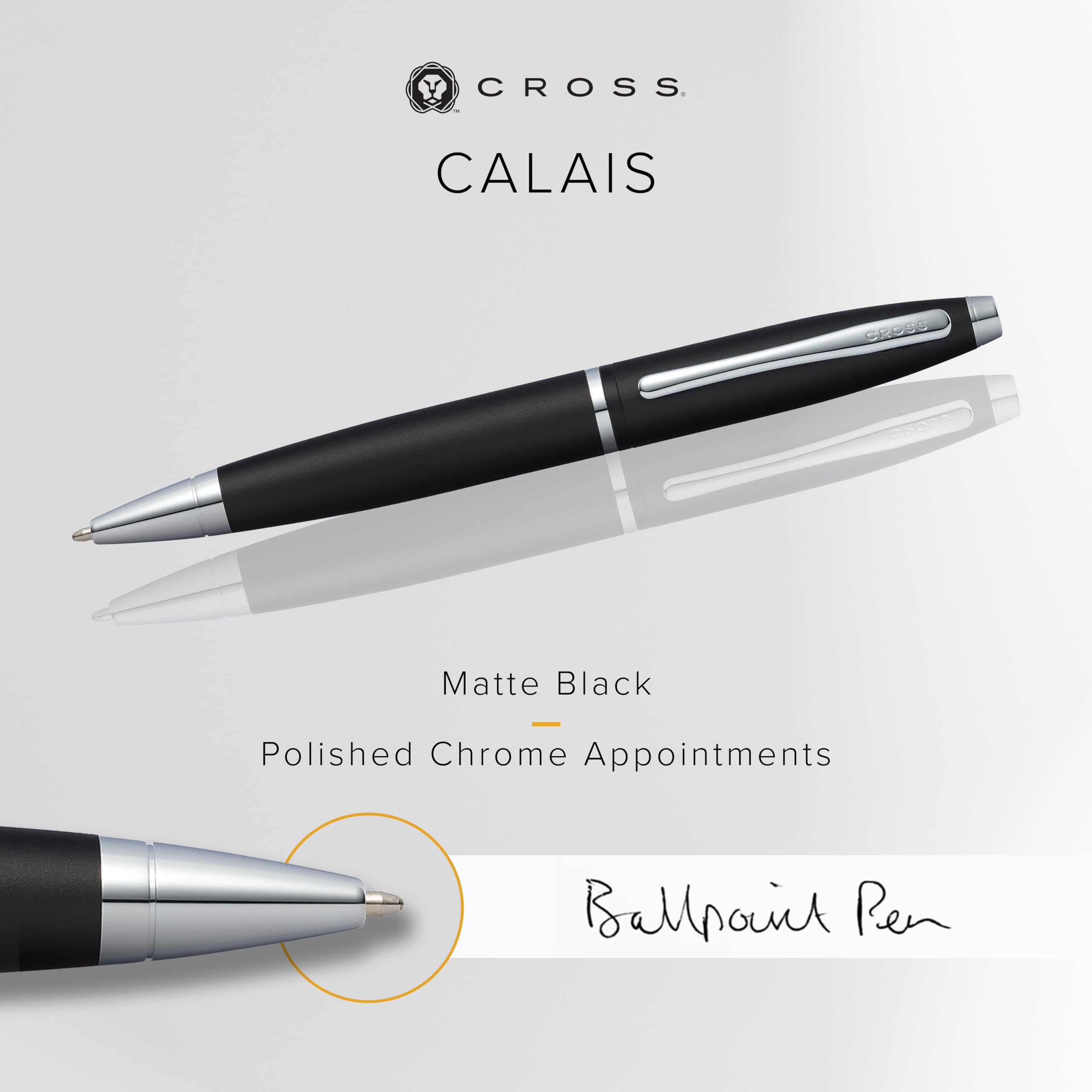 Cross Calais Matte Black Ballpoint Pen