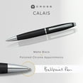 thumbnail image 2 of Cross Calais Matte Black Ballpoint Pen, 2 of 8