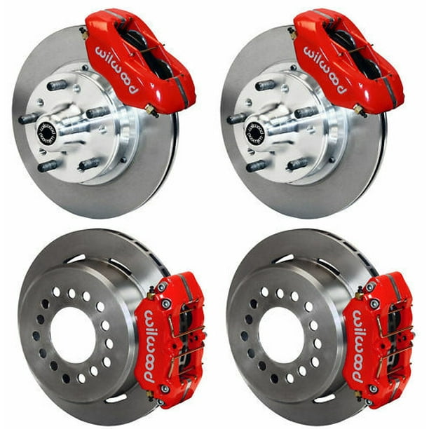 NEW WILWOOD FRONT & REAR DISC BRAKE KIT WITH BRAKE LINES,11