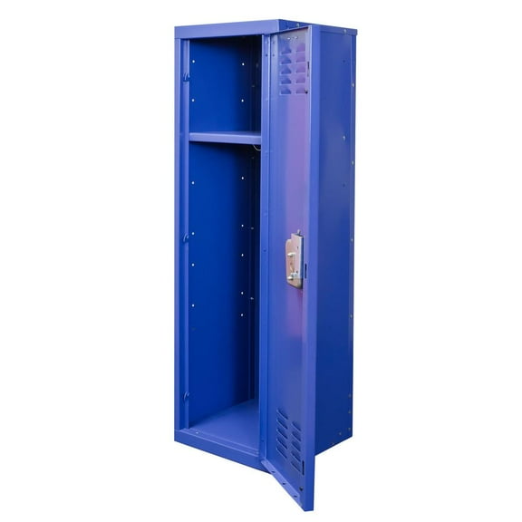 Hallowell Kid Locker, 717 Grand Slam (blue), Single Tier, 1-Wide, Knock-Down