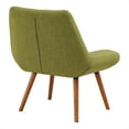 thumbnail image 4 of OSP Home Furnishings Chaise d'Appoint en Tissu Calico avec Pieds Ambre en Vert, 4 of 6
