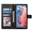 thumbnail image 3 of Case for FOXDOCK Motorola Moto E13 Wallet Case – Premium Leather, 3 Card Slots, Shockproof Protection, 3 of 5
