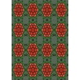 thumbnail image 1 of Ahgly Company Machine Washable Indoor Rectangle Transitional Fern Green Area Rugs, 7' x 10', 1 of 7