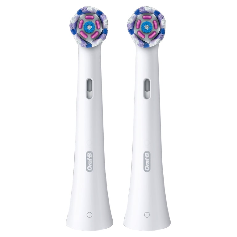 Oral-B iO Ultimate White Replacement Brush Heads, White, 2 count