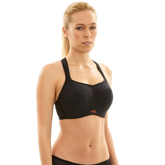 Panache Women's Underwired Sports Bra - 5021 (Black, 28DD)