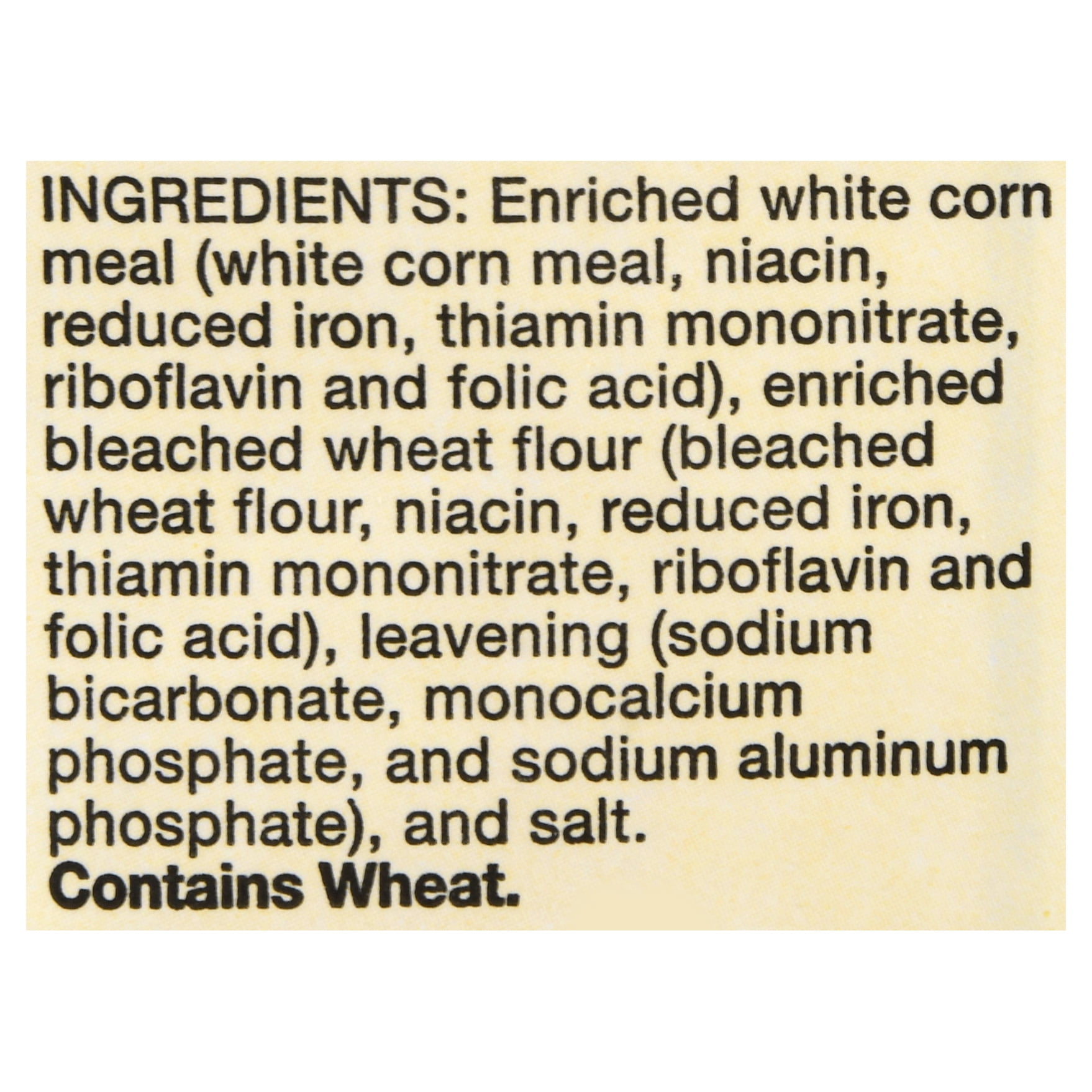 Tenda-Bake Yellow Self-Rising Corn Meal Mix, Authentic Southern Cornbread, 5 lb Bag