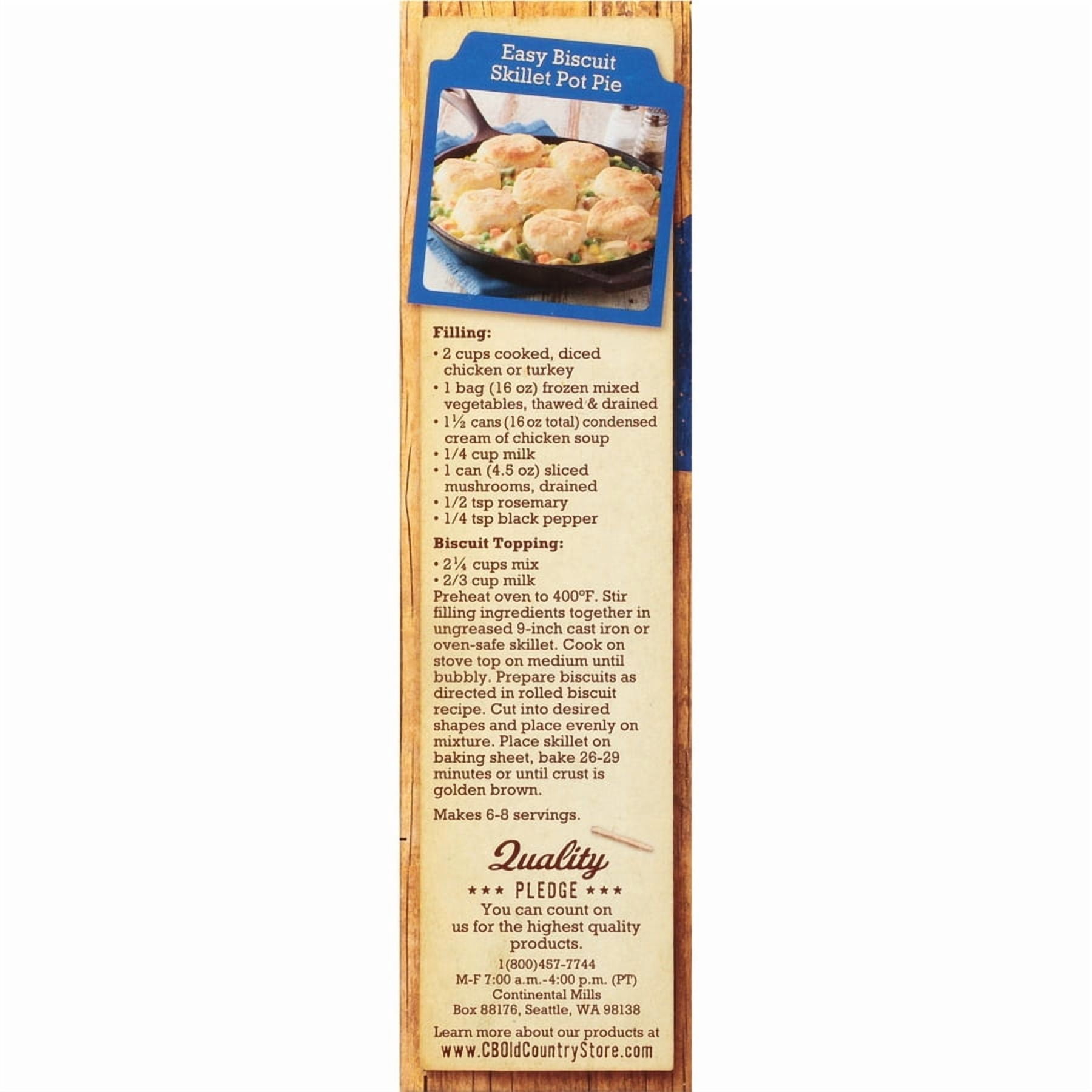 BC Old Ctry Store® Buttermilk Baking & Pancake Mix 32 oz. Box