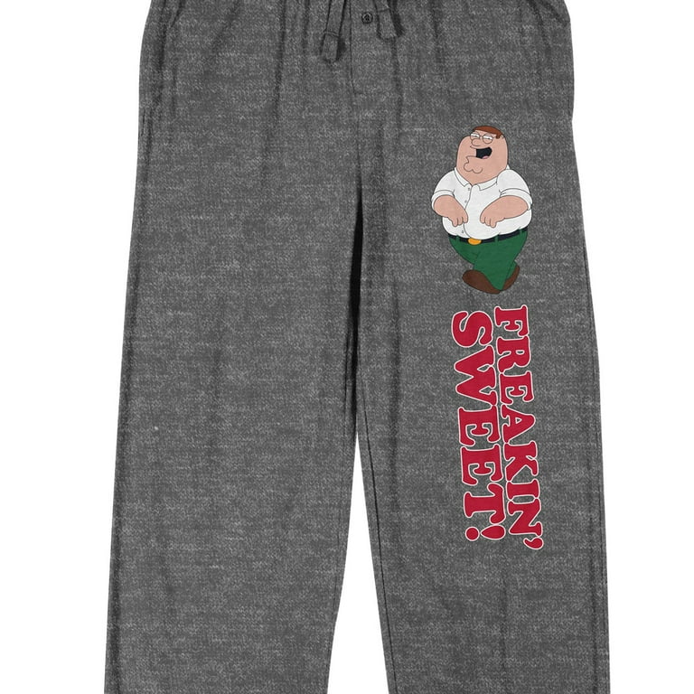 Family Guy Freakin Sweet Men s Gray Heather Sleep Pajama Pants Small