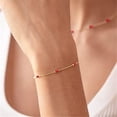 thumbnail image 3 of Cadena colgante de circonita para mujer Pulseras de plata de ley S925 para mujer, 3 of 3