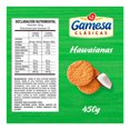 thumbnail image 3 of Galletas Gamesa Clásicas Hawaianas sabor coco 450 g, 3 of 4