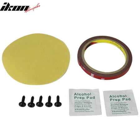 Installation Type - Double Sided Tape 3M Adhesive Automotive Mounting Screws Installation Kit