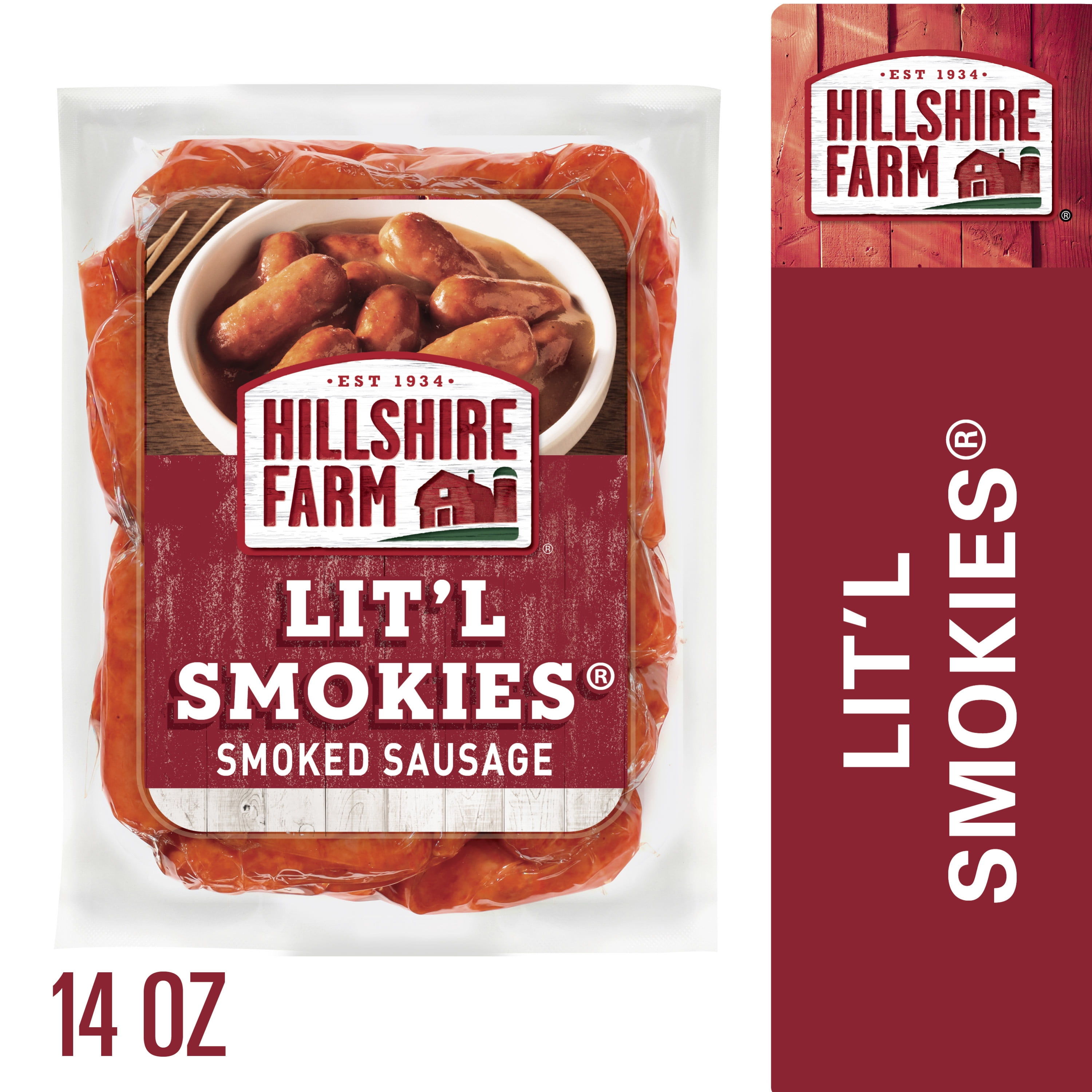 Hillshire Farm Lit'l Smokies Smoked Sausage, 14 oz