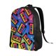 thumbnail image 2 of Fotbe Vintage Audio Cassettes Mochila de Viaje para Laptop, Mochila Ejecutiva Delgada y Resistente 15.6", 2 of 8