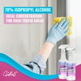 thumbnail image 3 of Isopropyl Alcohol 70% Spray 32 Fl Oz Spray Bottle Rubbing Alcohol Sprayer 70 Percent Isopropyl Alcohol Spray First Aid 6 Bottles, 3 of 6