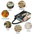 thumbnail image 5 of Defioc Swordsman Cool Dragon Print Tote Bag for Women,Shoulder Bag with Zipper Casual Tote's Handbag Big Capacity Shoulder Bag with Inner Pocket Fit for Shopping,Office,Travel, 5 of 7